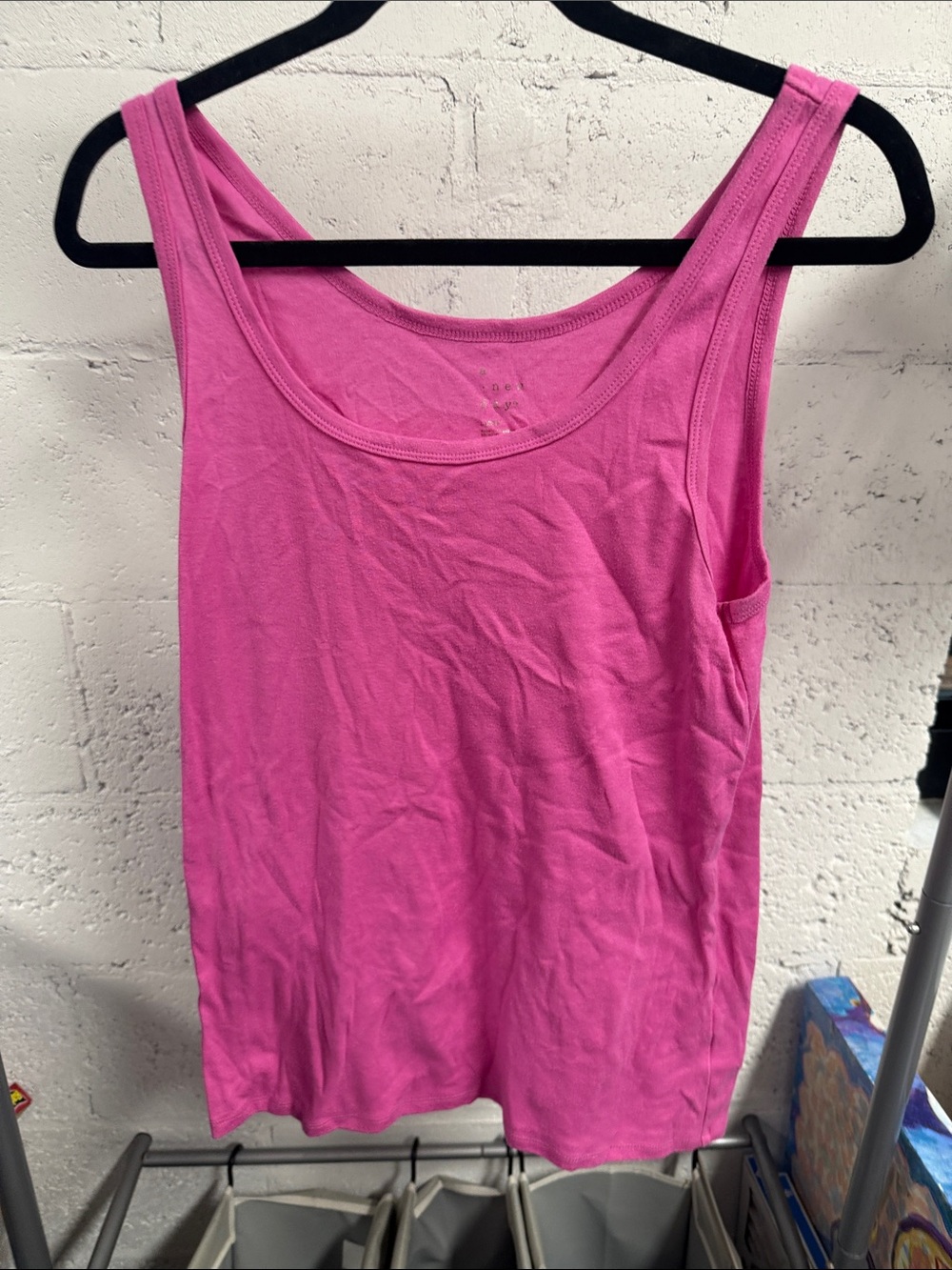 Women's Pink Tank Top Size Large WORN ONCE